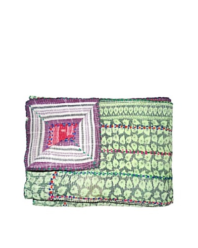 Kantha Collection Vintage Kantha Throw, Multi