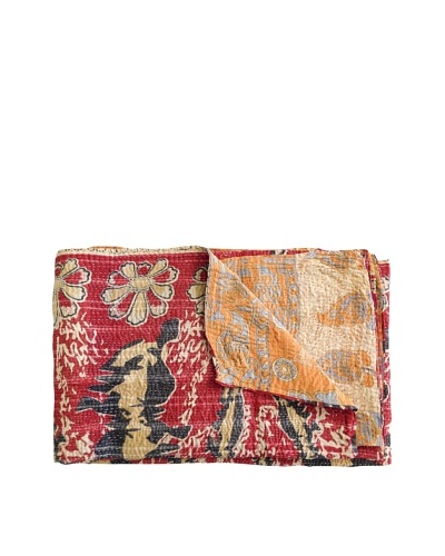 Kantha Collection Vintage Kantha Throw, Multi