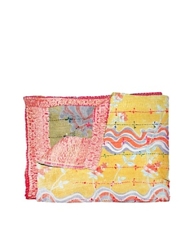 Kantha Collection Vintage Kantha Throw, Multi