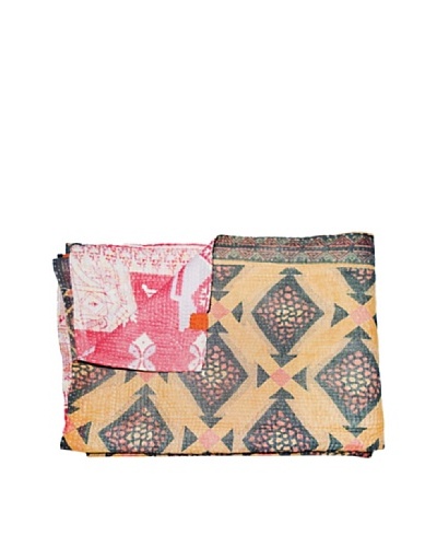 Kantha Collection Vintage Kantha Throw, Multi