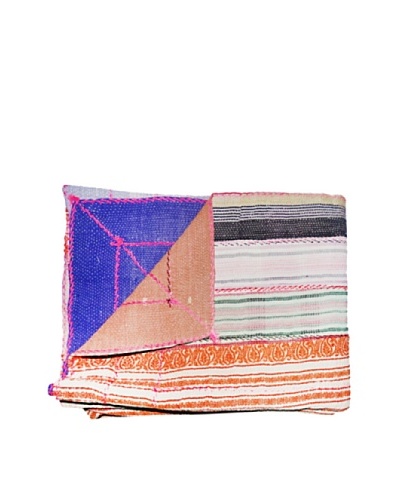 Kantha Collection Vintage Kantha Throw, Multi