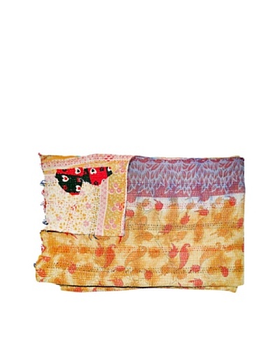 Kantha Collection Vintage Kantha Throw, Multi