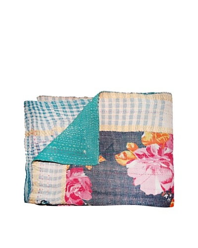 Kantha Collection Vintage Kantha Throw, Multi