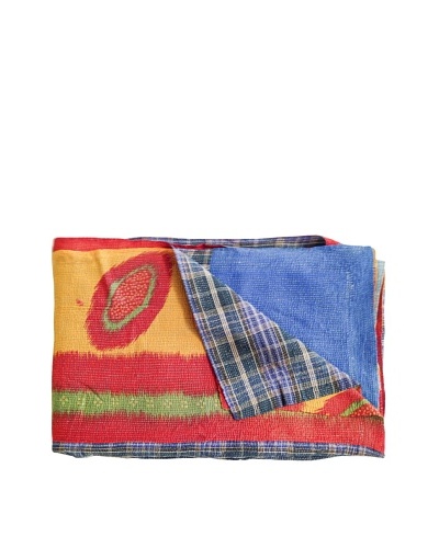 Kantha Collection Vintage Kantha Throw, Multi