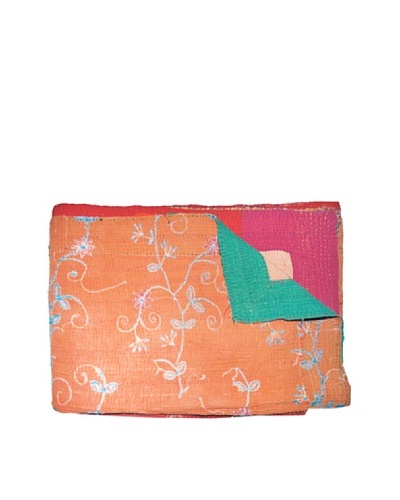 Kantha Collection Vintage Kantha Throw, Multi