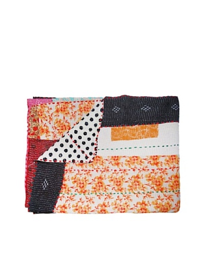 Kantha Collection Vintage Kantha Throw, Multi