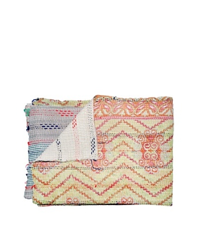 Kantha Collection Vintage Kantha Throw, Multi