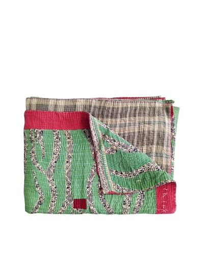 Kantha Collection Vintage Kantha Throw, Multi