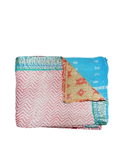 Kantha Collection Vintage Kantha Throw, Multi