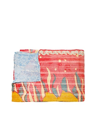 Kantha Collection Vintage Kantha Throw, Multi