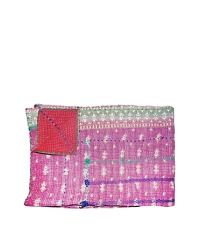 Kantha Collection Vintage Kantha Throw, Multi