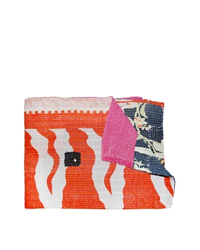 Kantha Collection Vintage Kantha Throw, Multi