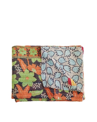 Kantha Collection Vintage Kantha Throw, Multi