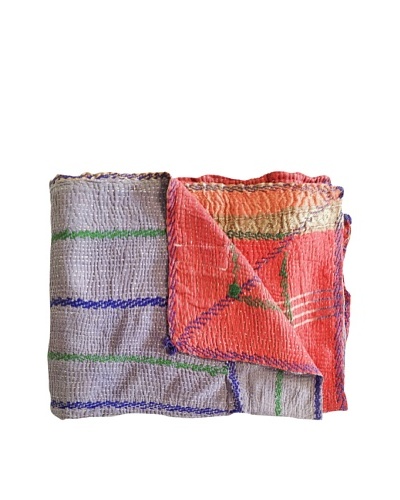 Kantha Collection Vintage Kantha Throw, Multi