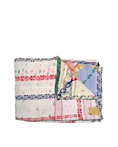 Kantha Collection Vintage Kantha Throw, Multi