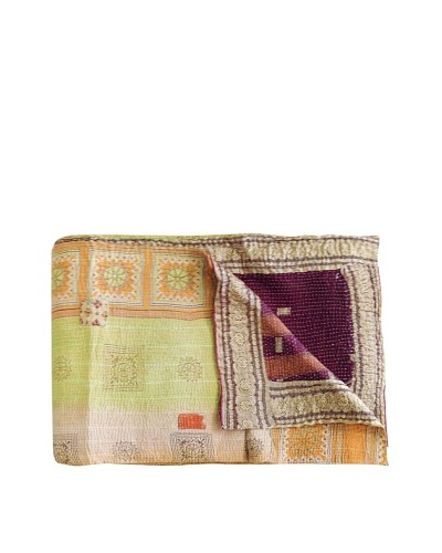 Kantha Collection Vintage Kantha Throw, Multi