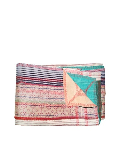 Kantha Collection Vintage Kantha Throw, Multi