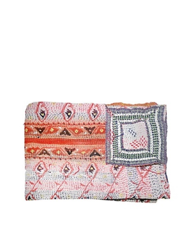 Kantha Collection Vintage Kantha Throw, Multi