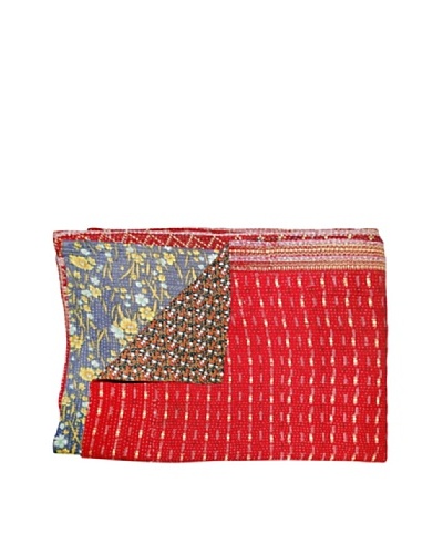 Kantha Collection Vintage Kantha Throw, Multi