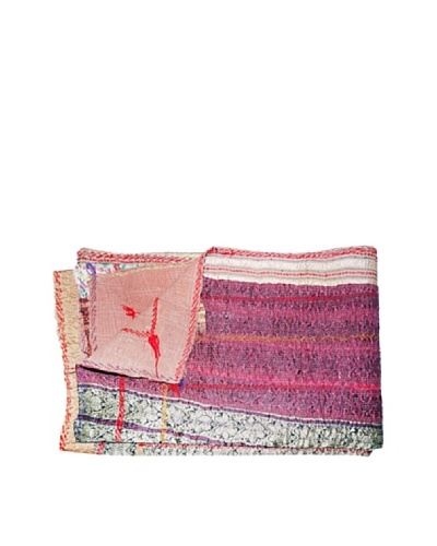 Kantha Collection Vintage Kantha Throw, Multi