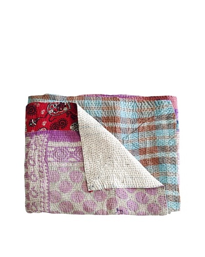 Kantha Collection Vintage Kantha Throw, Multi