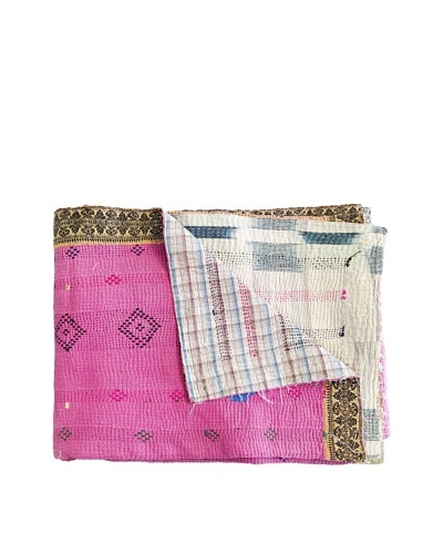 Kantha Collection Vintage Kantha Throw, Multi