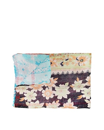 Kantha Collection Vintage Kantha Throw, Multi