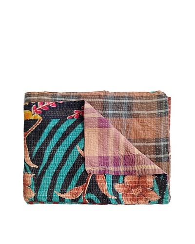 Kantha Collection Vintage Kantha Throw, Multi