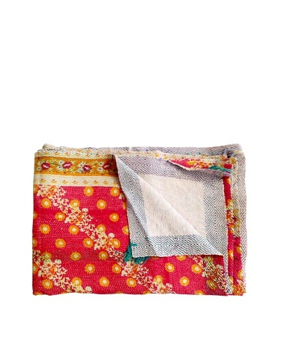 Kantha Collection Vintage Kantha Throw, Multi