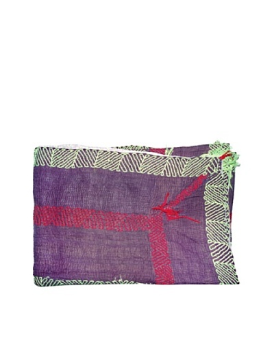 Kantha Collection Vintage Kantha Throw, Multi