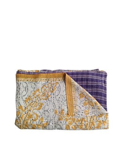 Kantha Collection Vintage Kantha Throw, Multi