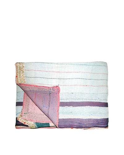 Kantha Collection Vintage Kantha Throw, Multi