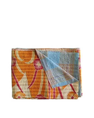 Kantha Collection Vintage Kantha Throw, Multi