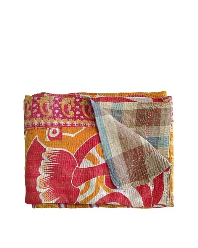 Kantha Collection Vintage Kantha Throw, Multi