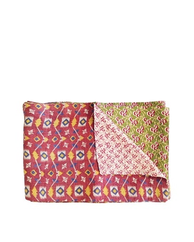 Kantha Collection Vintage Kantha Throw, Multi