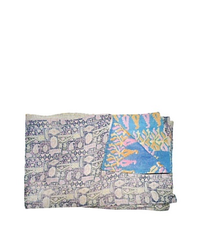 Kantha Collection Vintage Kantha Throw, Multi