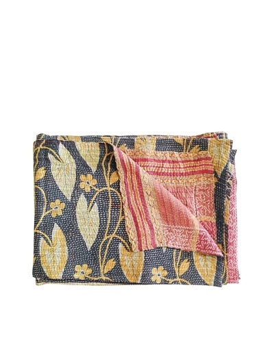 Kantha Collection Vintage Kantha Throw, Multi