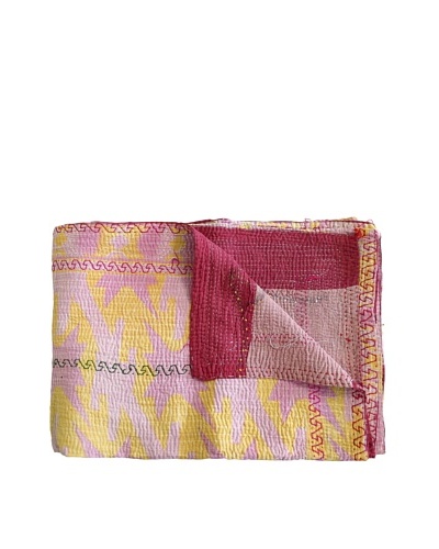 Kantha Collection Vintage Kantha Throw, Multi