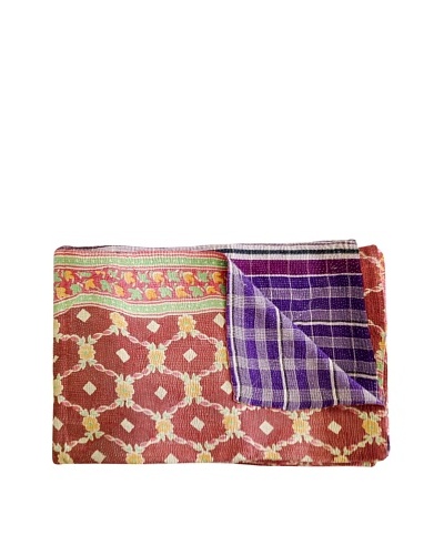 Kantha Collection Vintage Kantha Throw, Multi