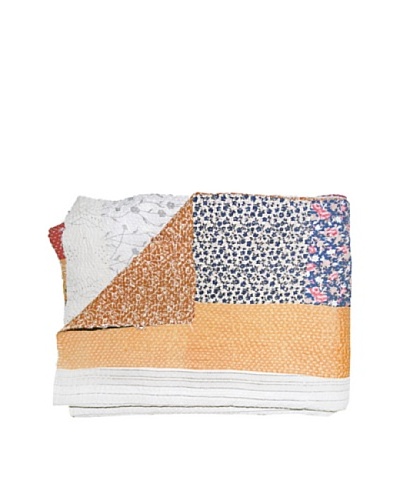 Kantha Collection Vintage Kantha Throw, Multi