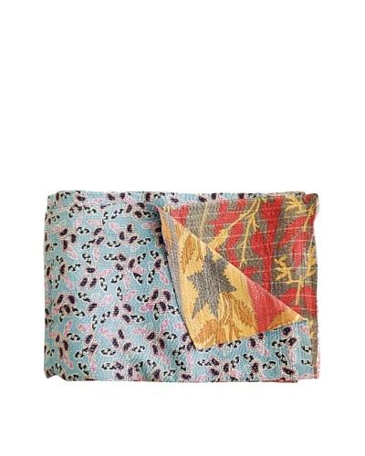 Kantha Collection Vintage Kantha Throw, Multi