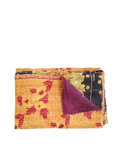 Kantha Collection Vintage Kantha Throw, Multi