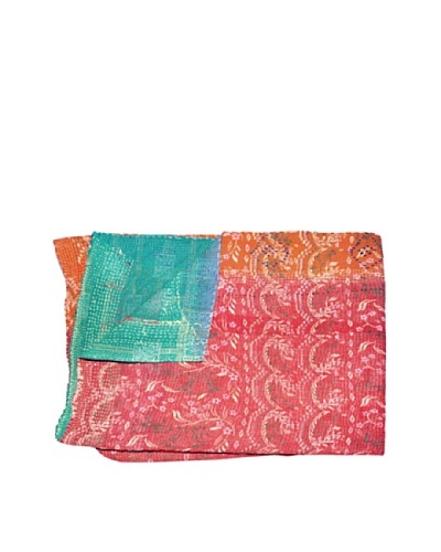 Kantha Collection Vintage Kantha Throw, Multi