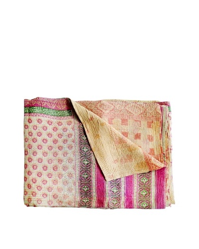 Kantha Collection Vintage Kantha Throw, Multi