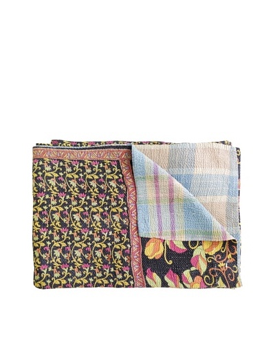 Kantha Collection Vintage Kantha Throw, Multi