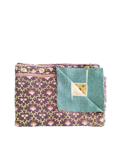 Kantha Collection Vintage Kantha Throw, Multi