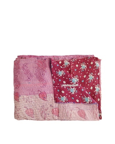 Kantha Collection Vintage Kantha Throw, Multi