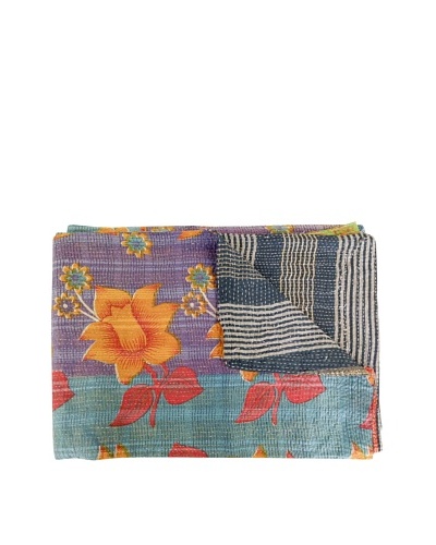 Kantha Collection Vintage Kantha Throw, Multi