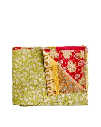 Kantha Collection Vintage Kantha Throw, Multi