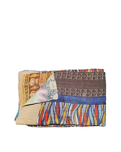 Kantha Collection Vintage Kantha Throw, Multi